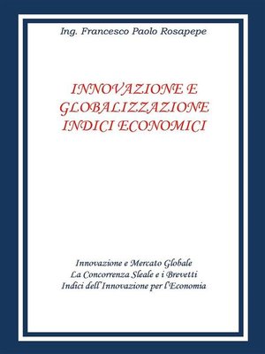 cover image of Innovazione e globalizzazione indici economici